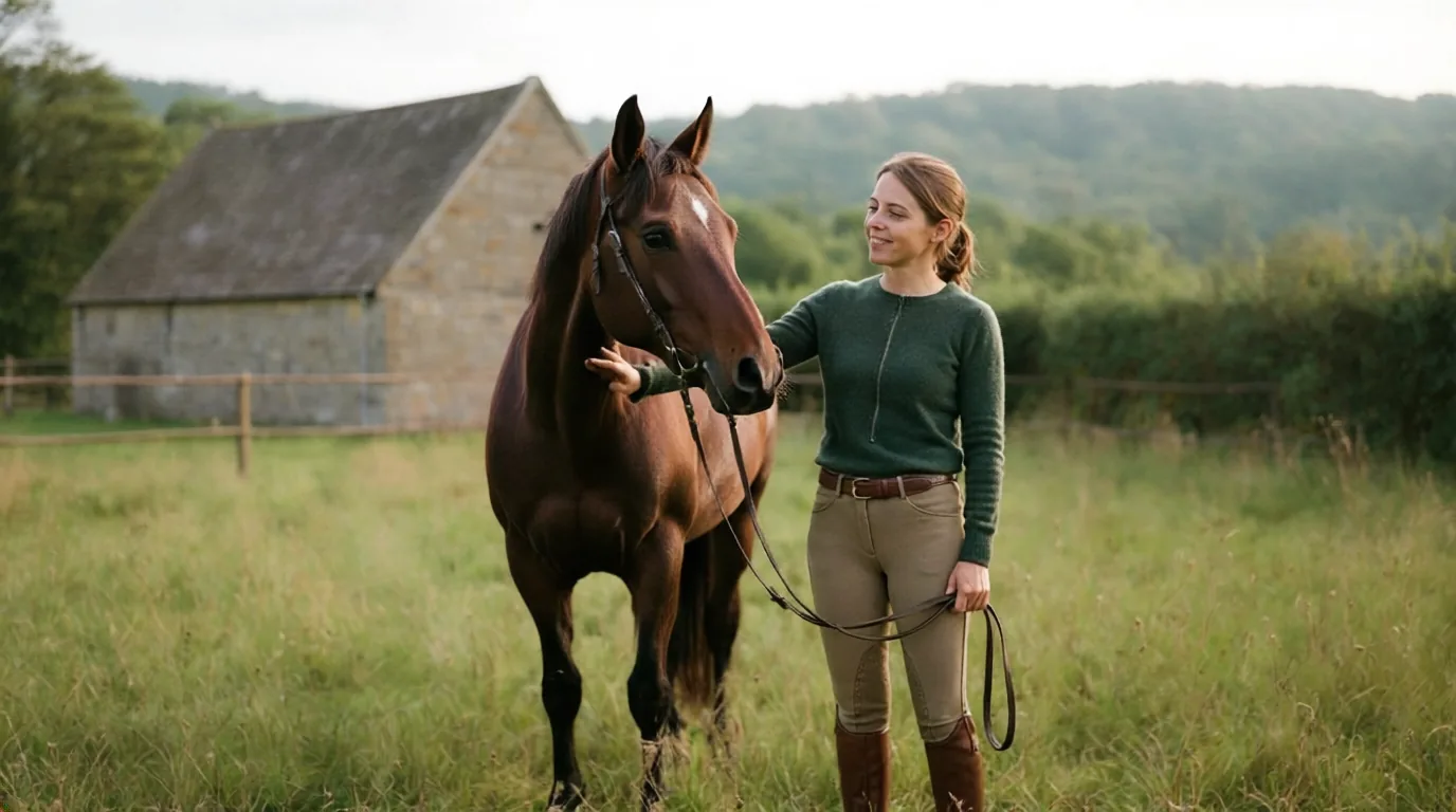 Cours d'équitation à Saint-Mexant, Corrèze
